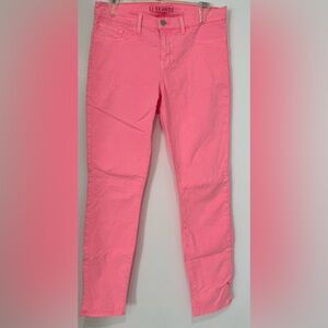Jbrand pink skinny jeans